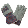 Boa Full forining Leather Paste Cuff Winter Warm Work Gloves for Rigger